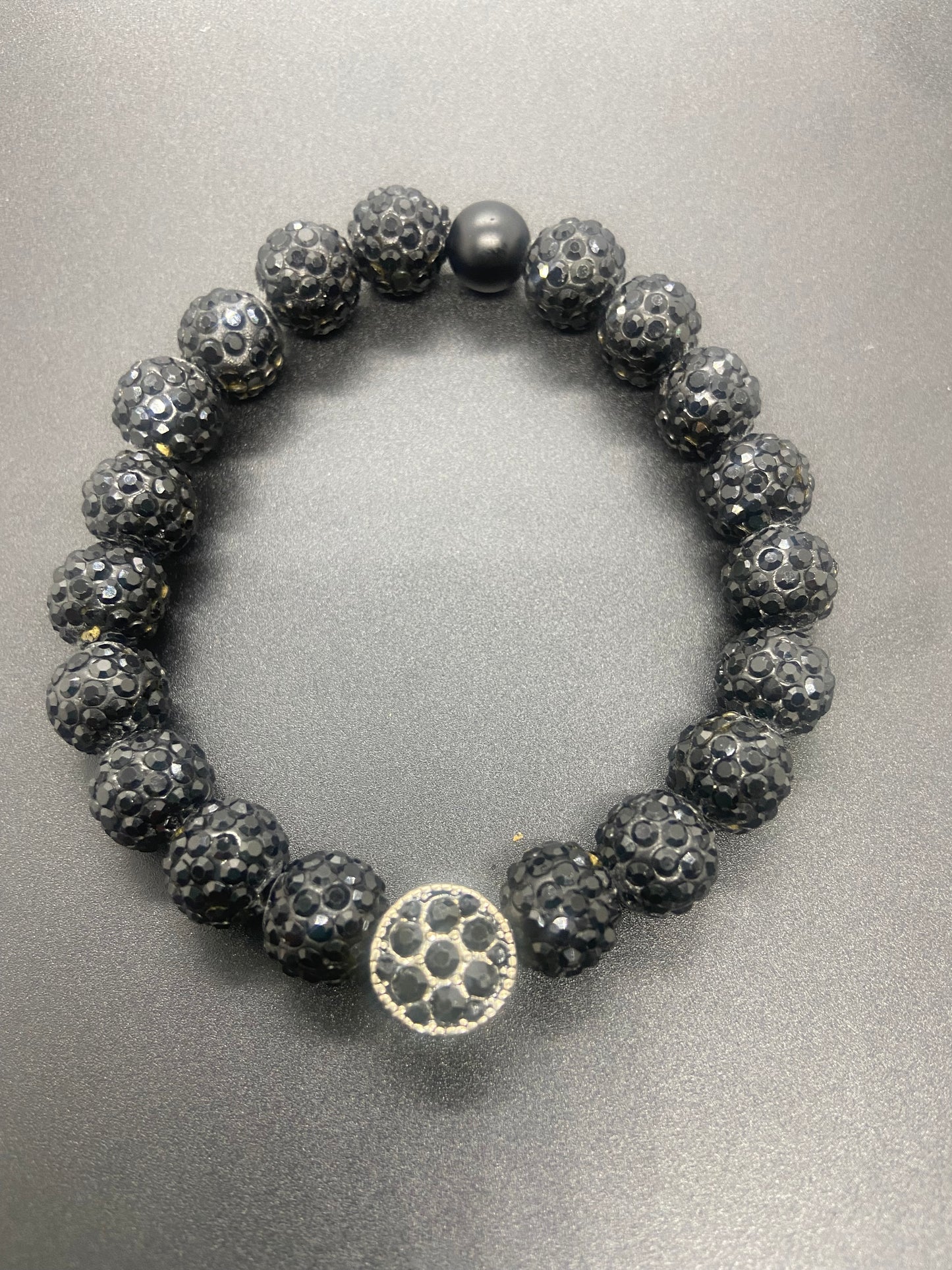 DRESS UP OR DRESS DOWN UNISEX BEAUTIFUL BLACK BRACELET