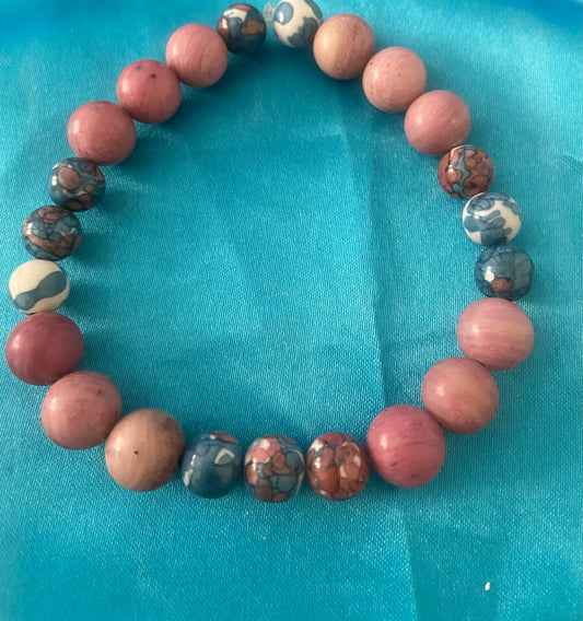 MAUVE AND RAIN STONE
