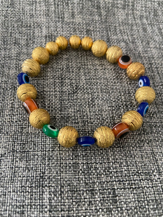 GOLD & EVIL EYE