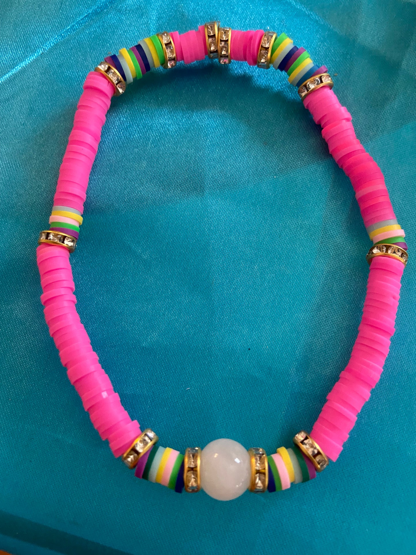 CLAY BEAD ANKLET