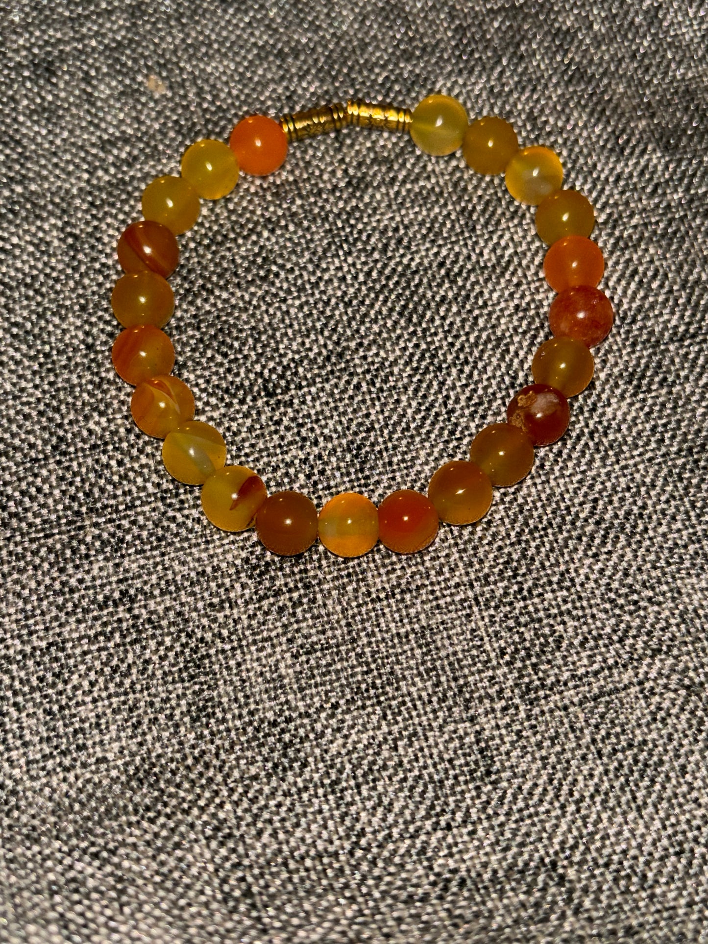 ORANGE STRIPE AGATE